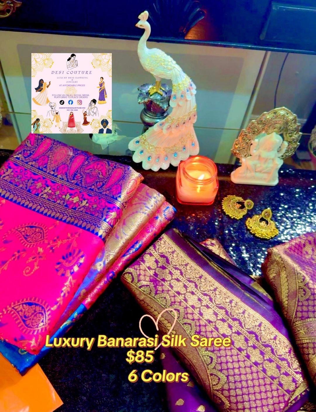 Luxury Banarasi Silk Saree